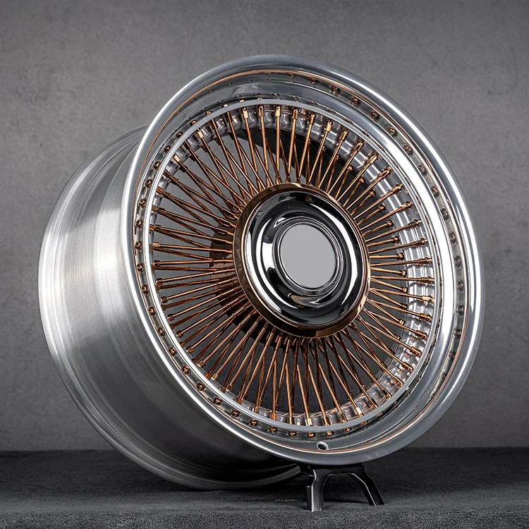 18 20 22-calowe kute koła ze szprychami drucianymi