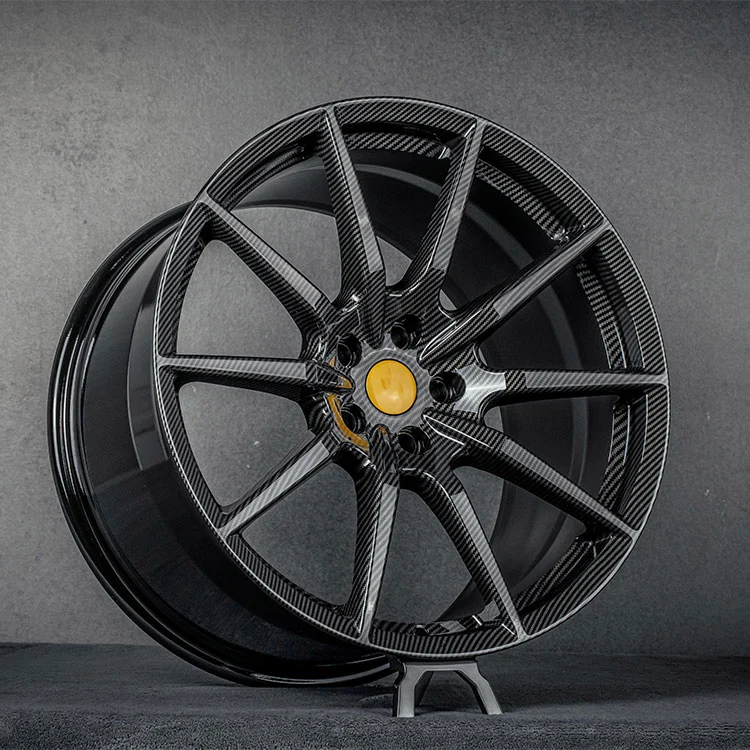 Wersja gąsienicowa z kutych kół z włókna węglowego, zanurzana w wodzie